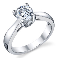 Billie Solitaire Engagement Ring