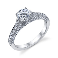 Mischa Cathedral Diamond Ring (.69 ctw.)