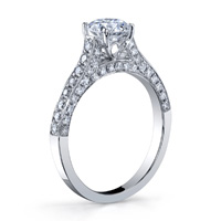 Mischa Cathedral Diamond Ring (.69 ctw.)