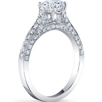 Lorraine Diamond Pave Ring