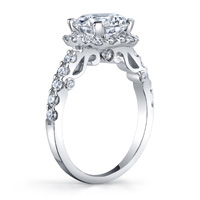 Sandra Diamond Halo Ring (.78 ctw.)