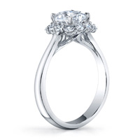 Scarlett Diamond Halo Ring