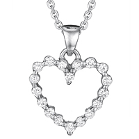Diamond Heart Pendant (.19 ctw.)