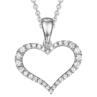 Diamond Heart Pendant (.21 ctw.)