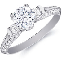 Roxanne Stylized Diamond Ring by Eternity (.47 ctw.)