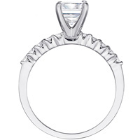 Leona Diamond Prong Set Engagement Ring (.30 ctw.)