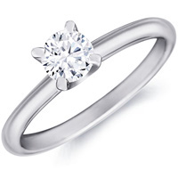 Jeanne Classic Diamond Solitaire by Eternity