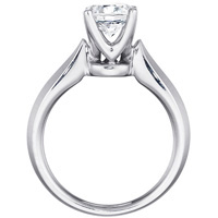 Sylvia Round-Cut Diamond Solitaire by Eternity