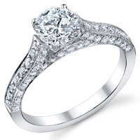 Lorraine Diamond Pave Ring