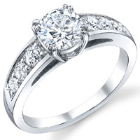 Prong Set Diamond Engagement Ring